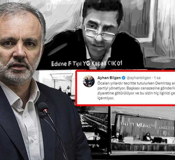 Ayhan Bilgen, ifadelerinin tutuklama gerekçesi olduğuna dair habere kızıp Demirtaş'ı hedef aldı
