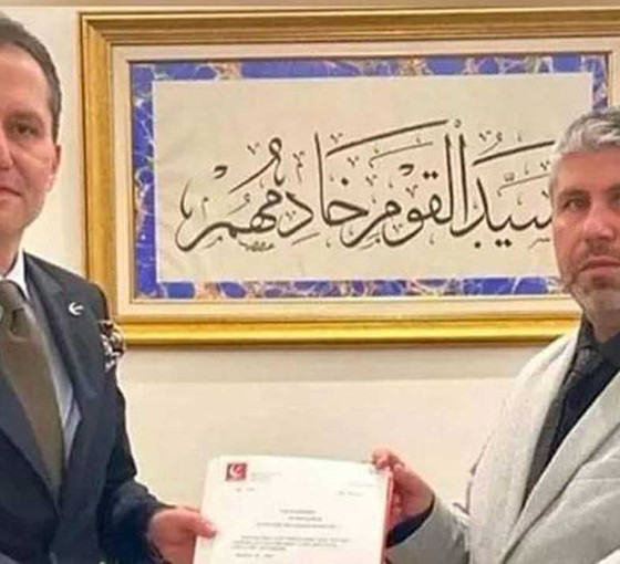 Yeniden Refah Partisi Afyon İl Başkanı istifa etti