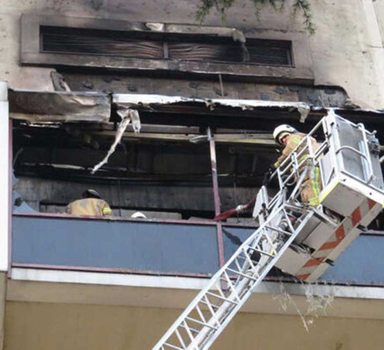 İstanbul'daki hastane yangınında ölü sayısı üçe yükseldi