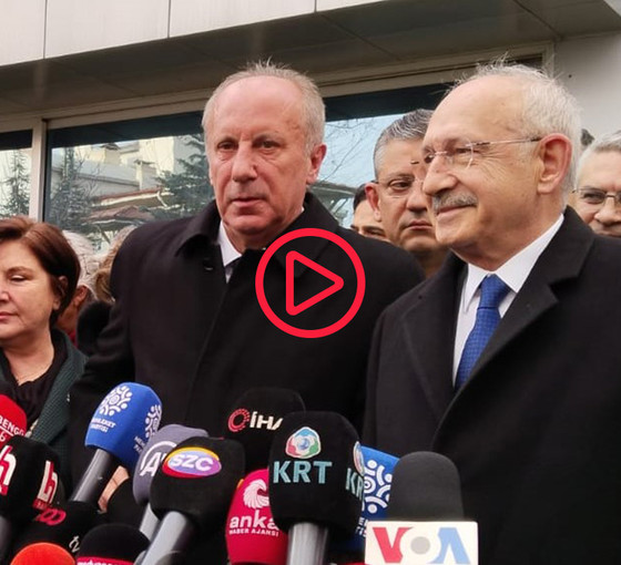 Kemal Kılıçdaroğlu ve Muharrem İnce görüşmesi bitti