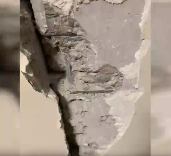 Adıyaman Eğitim ve Araştırma Hastanesi’nin hasarlı yerleri alçıyla kapatıldı, personel göreve çağrıldı