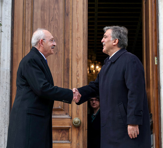Kılıçdaroğlu'ndan Abdullah Gül'e ziyaret