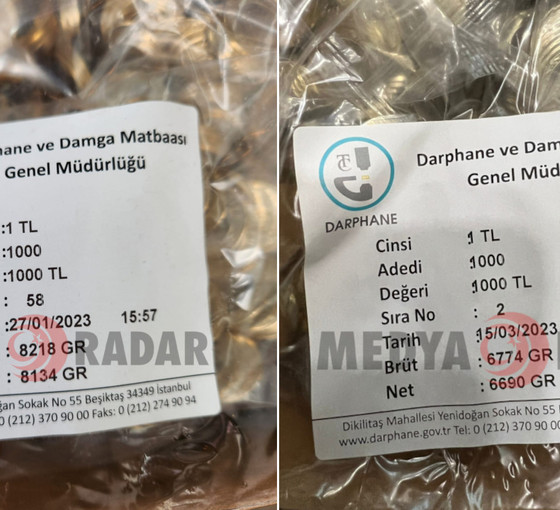 Paranın da gramajı düşürüldü