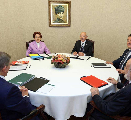 Millet İttifakı'nda, İYİ Parti hariç beş partinin CHP listesinden seçime girmesi bekleniyor