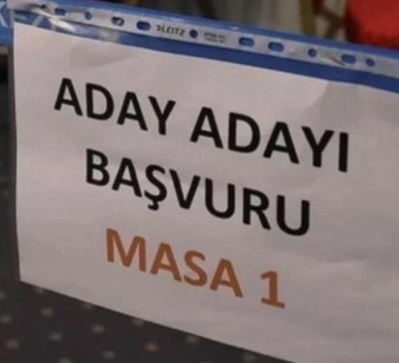 Bana adayını söyle, demokratik misin söyleyeyim