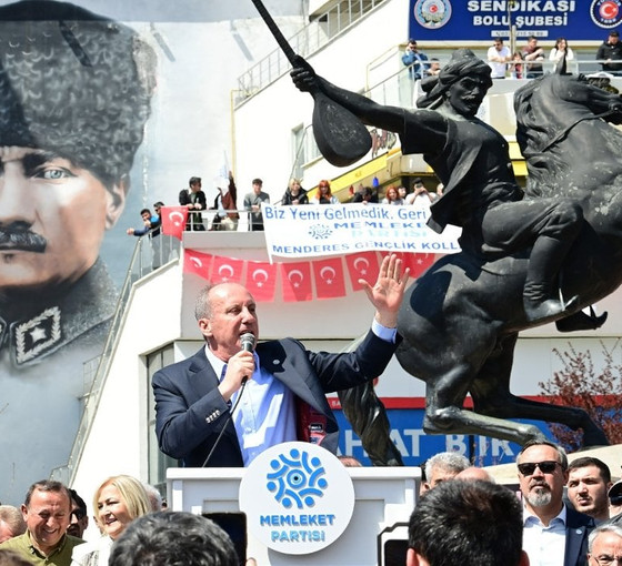 İnce'den ilk seçim mitingi: 14 Mayıs'ta ikinci tura kalacak iki kişiyi seçeceğiz
