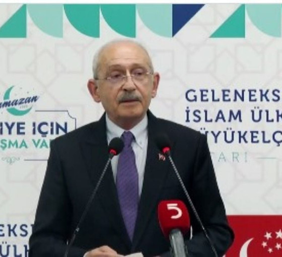 Kılıçdaroğlu: Ortadoğu Barış ve İşbirliği Teşkilatı kurmaya karar verdik