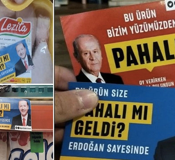 'Bu ürün size pahalı mı geldi? Erdoğan sayesinde' çıkartması yapıştırmıştı: CHP gençlik kolları üyesi gözaltına alındı