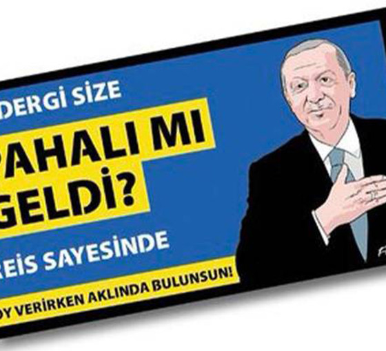 LeMan'dan 'sticker' kapağı: Bu dergi pahalı mı geldi, reis sayesinde