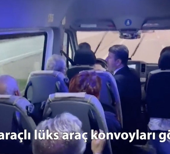 Kılıçdaroğlu ve Akşener iftara servis aracıyla gitti: '14 Mayıs'tan sonra şatafat bitecek'