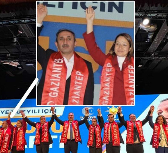 HÜDA PAR'lı aday AKP'li kadın adayın elini tutmadı