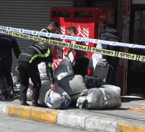 Bahçelievler'de kolonları patlayan bina için 10 dakikalık eşya izni