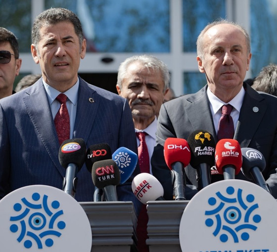 Sinan Ogan'dan Muharrem İnce'ye seçim güvenliği ziyareti