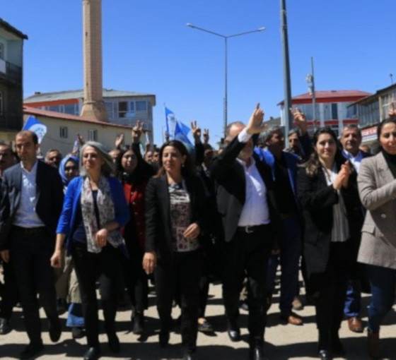 Yeşil Sol Parti, Erzurum Karayazı'daydı: 'Hesap sorma seçimi'