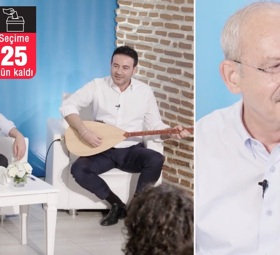 Kemal Kılıçdaroğlu, 'Karlı Kayın Ormanı' türküsüne eşlik etti