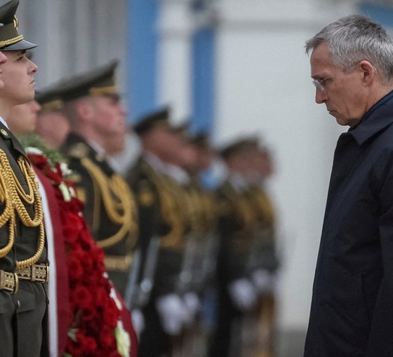 NATO Genel Sekreteri Kiev'de: Savaş zamanı ilk ziyaret