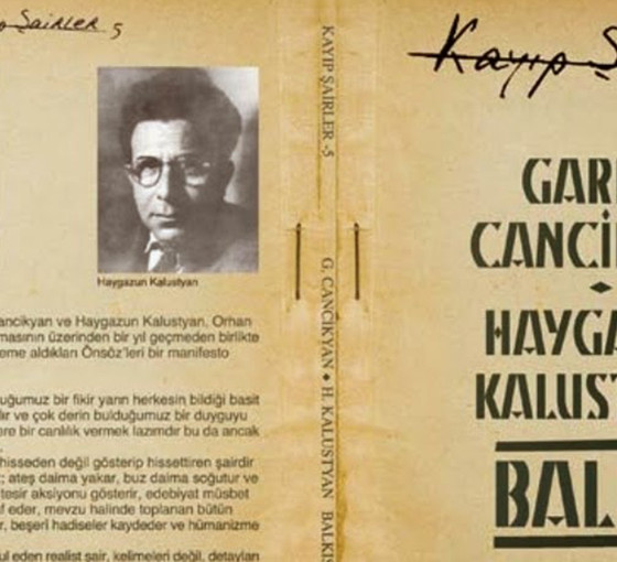 Bir Ermeni şair: Garbis Cancikyan