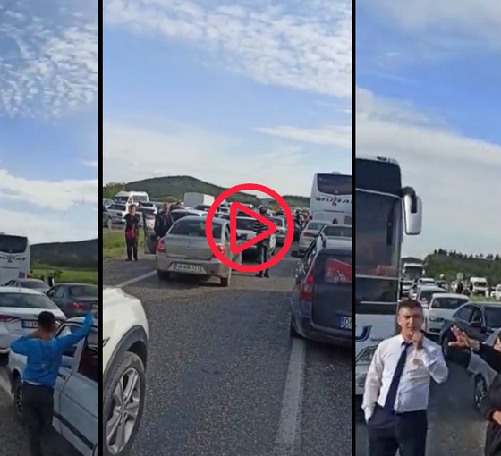 Erdoğan gelecek diye yol çift yönlü kapatıldı, yüzlerce kişi saatlerce bekletildi