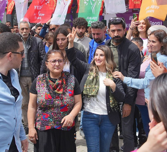 Başak Demirtaş Dersim'de: 14 Mayıs günü yeni yaşamın kapılarını aralamamız gerekiyor