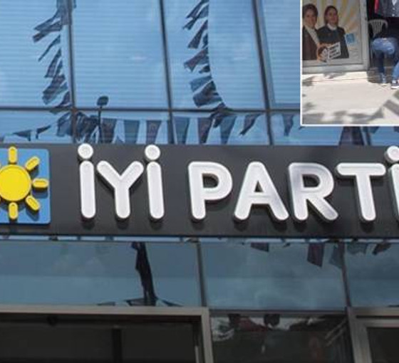 İYİ Parti'nin seçim bürosunun önünde boş kovan bulundu