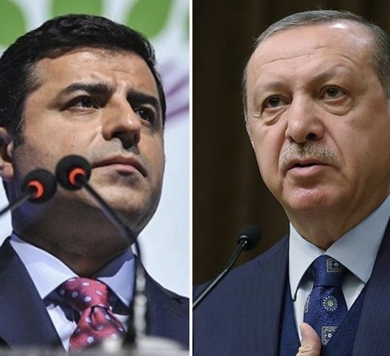 Demirtaş'tan Erdoğan'a: Kaybetmenin paniği ve korkusuyla, 'Selo, Selo' diye kuyruğuna basılmış kedi gibi miyavlayıp duruyor