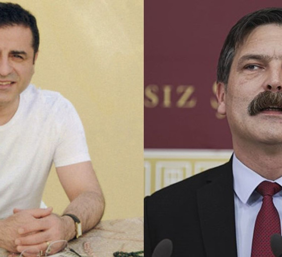 Demirtaş'tan ziyarete gelen Erkan Baş'a not: Mücadeleyi büyütelim