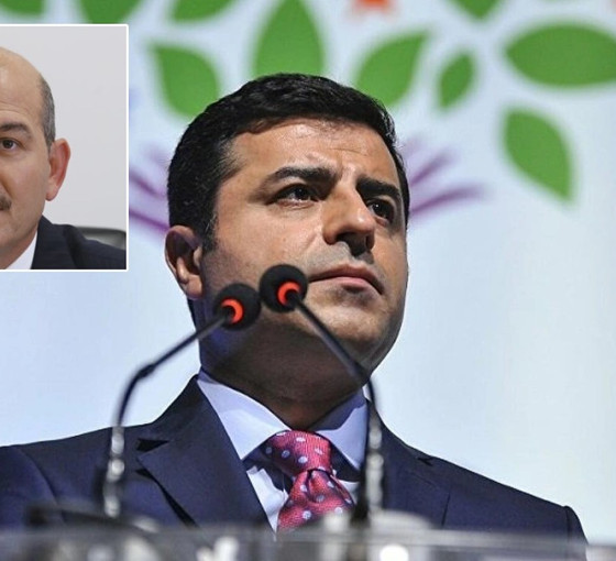 Selahattin Demirtaş'tan, Diyarbakır merkezli operasyonlara Süleyman Soylu üzerinden tepki