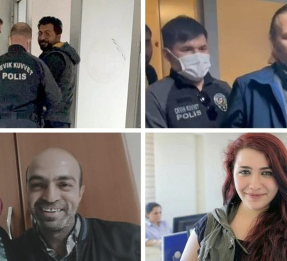 Gazeteciler Gök, Canözer, Oruç ve Akkaya tutuklandı