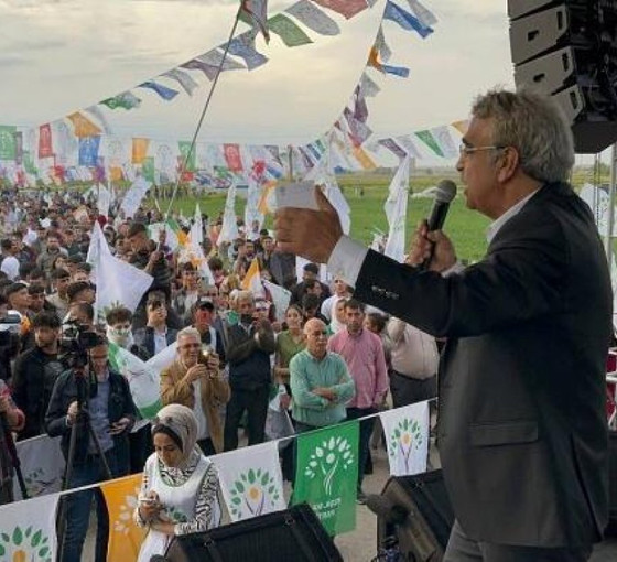 Mithat Sancar, Suruç mitinginde konuştu: 14 Mayıs IŞİD zihniyetine cevap verme zamanıdır