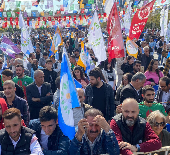 Aydın’da coşkulu Yeşil Sol Parti Mitingi