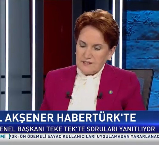 Akşener: Partiden ayrılanların HDP'yi öne sürmesi sahte bir tavır