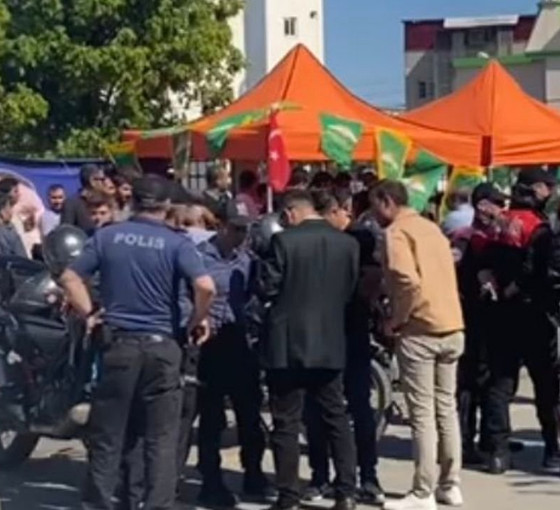 Mersin'de hedef gösterilen HDP'den 'HÜDA PAR' açıklaması: Bu oyun ve kurgu son derece tehlikeli