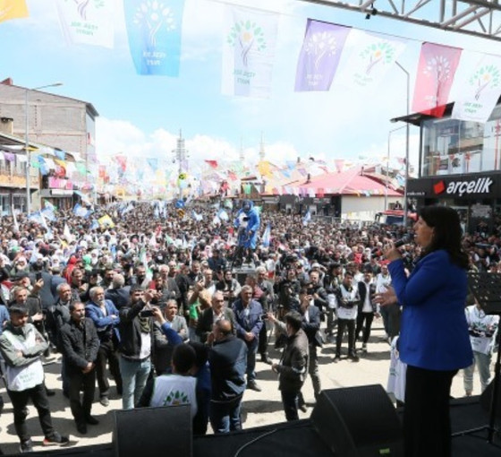 Pervin Buldan: Ali Rıza amcanın hakkı için Erzurum iradesine sahip çıkacaktır