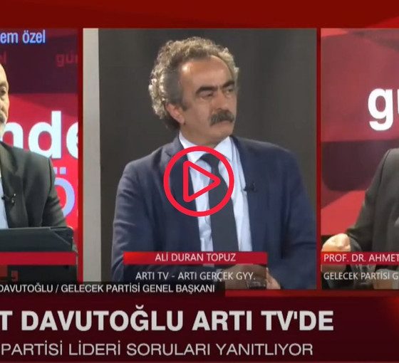 Artı TV'de konuşan Davutoğlu'ndan ikinci tur uyarısı: O 15 gün zor geçebilir