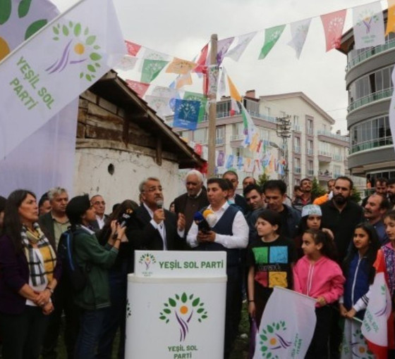 Sancar, Mamak'ta konuştu: Tek mühür Yeşil Sol ağacının altına vurulacak mühürdür