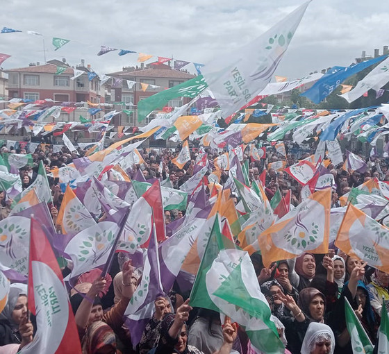 Yeşil Sol Parti’den coşkulu halk buluşması: Hedef Konya'dan vekil çıkarmak