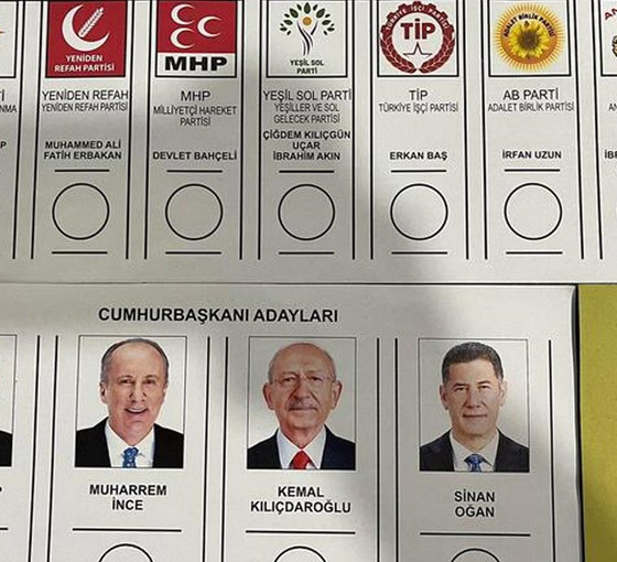 YSK, oy pusulalarını tanıttı
