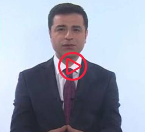Demirtaş TRT konuşmasını paylaştı: Ülkemizi bu uçurumun kenarından çekip alacağız