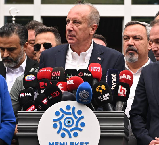 Memleket Partisi Genel Başkanı Muharrem İnce seçime üç gün kala adaylıktan çekildiğini açıkladı