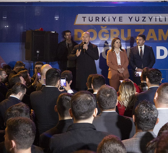 Soylu, Ülkü Ocakları'nı ziyaret etti: Bizimkisi sadece bir seçim ittifakı değil