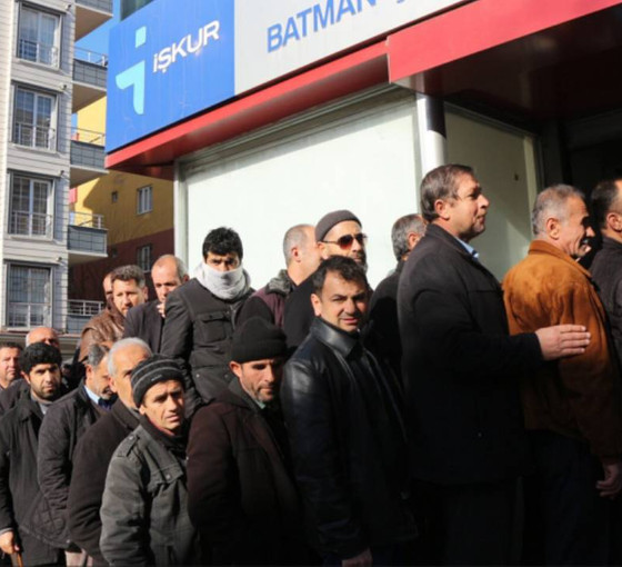 İşsizlik oranı eylülde yüzde 21,8 oldu