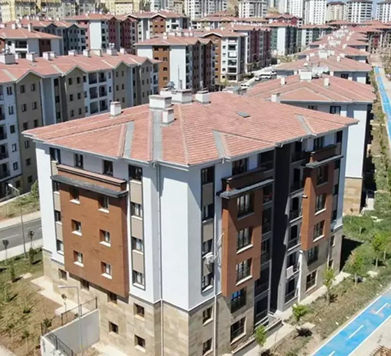 Yeni 'sosyal konut' projesi!: 734 bin peşinat, 15 bin lira taksit