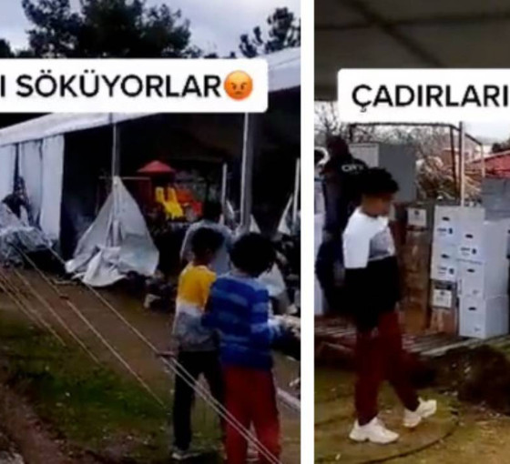 Seçimden sonra depremzedelerin çadırını söken AKP’li belediye çıktı