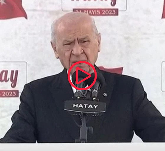 Bahçeli'den tuhaf bir hesaplama daha: 'Karada 100, havada 100, denizde 100, şimdi de Hatay'da 100'