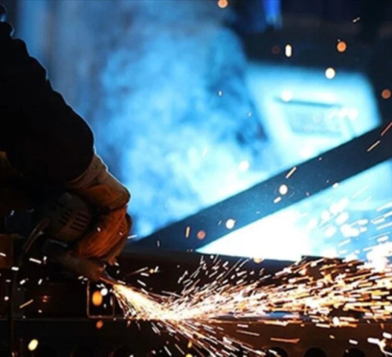 Çalışan sayısı sanayide yüzde 0,1, inşaatta yüzde 12,16 arttı