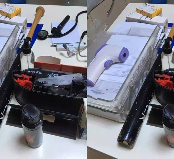 İzmir'de tehdit edilen doktorun güvenlik önlemi: Beyzbol sopası ve biber gazı