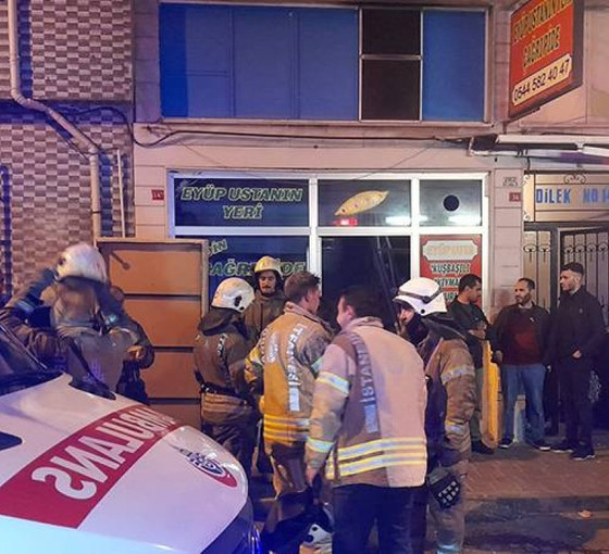 Fatih'te pide fırınında yangın: Dört genç işçi öldü