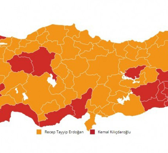 Kürt illerinden Erdoğan'a ikinci kez hayır