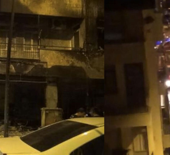 Antalya'da döşeme atölyesinde yangın: 12 kişi dumandan etkilendi