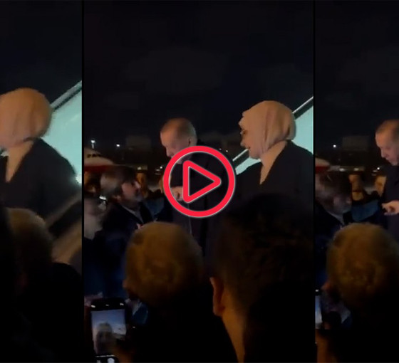 Emine Erdoğan'ın fotoğraf çekmek isteyen Rıdvan Dilmen'e sözleri gündem oldu: 'Sen çekil oradan siz yanlış yaptınız'